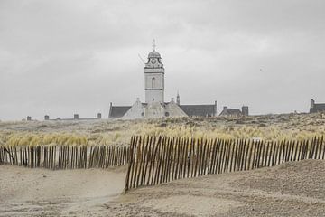 Kerk aan Katwijkse strand by Dirk van Egmond