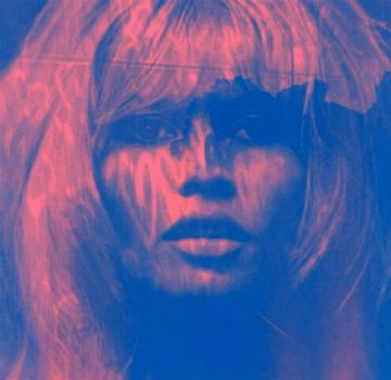 Brigitte Bardot - Love - 24 Colours - Blue Game  von Felix von Altersheim