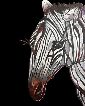Zebra van Jose Leeuwis