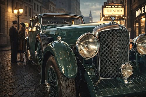 Bentley « Blue Train » Speed Six sur Frans Nijland