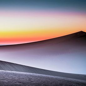Crépuscule sur la dune sur Manfred Rautenberg
