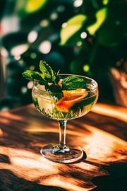 Fresh mint cocktail by Poster Art Shop