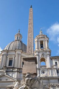 Rom - Obelisco Agonale auf der Piazza Navona
