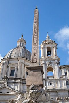 Rome - Obelisco Agonale op Piazza Navona van t.ART