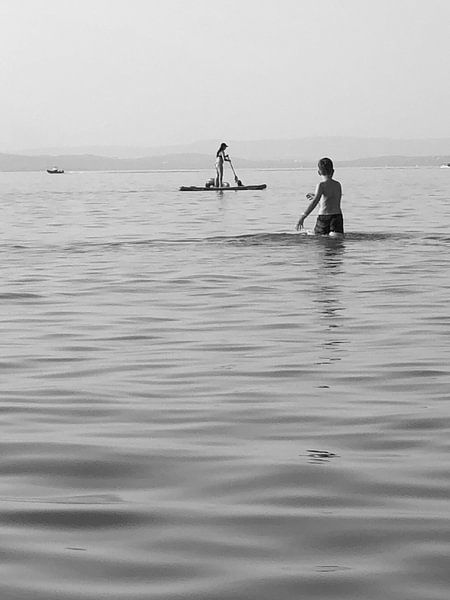 LAC BALATON ( NOIR/BLANC par Henriette Tischler van Sleen