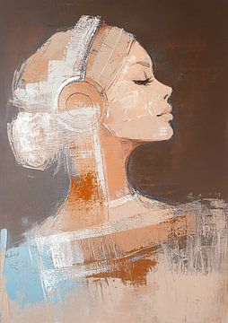 Melodic Contemplation van De Mooiste Kunst