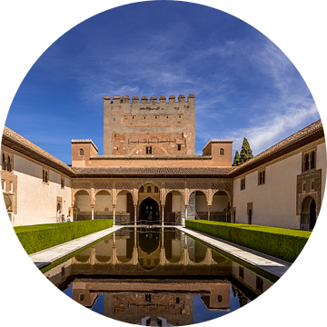 Alhambra de Granada, Patio de los Arrayanes. van Hennnie Keeris
