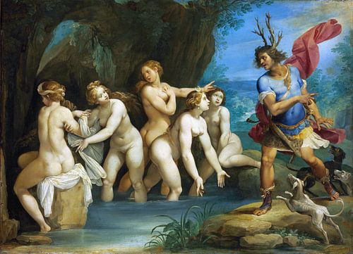 Diana en Actaeon - Giuseppe Cesari, 1603