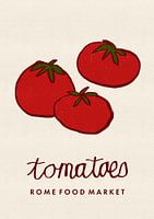Food Art - Tomatoes Rome Food Market