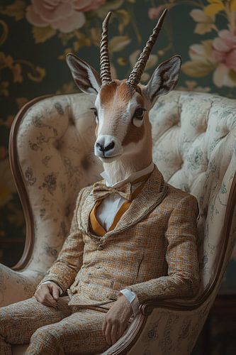 Modebewuste antilope