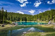 Lago di Carezza - Dolomieten van Bart Hendrix thumbnail
