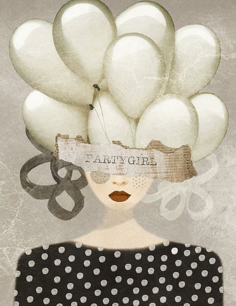 Partygirl van Mirjam Duizendstra