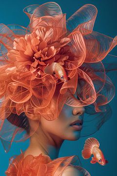 Veils and fish by Bianca ter Riet