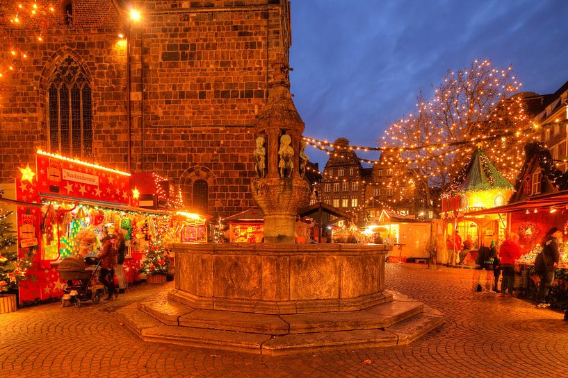 Weihnachtsmarkt, Bremen von Torsten Krüger