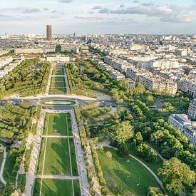In the shadow of the Eiffel Tower. by Jaap van den Berg