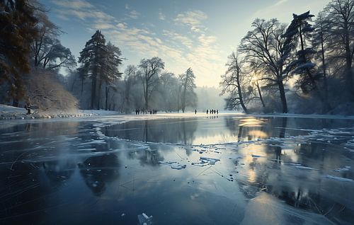 Paysage hivernal
