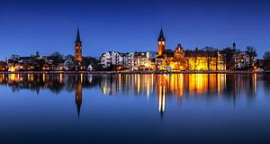 Berlin Köpenick - Altstadtpanorama zur blauen Stunde