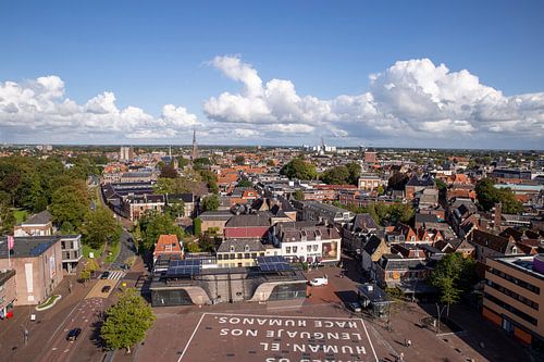 Uitzicht over Leeuwarden