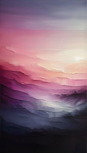 Abstract blauwe diepte