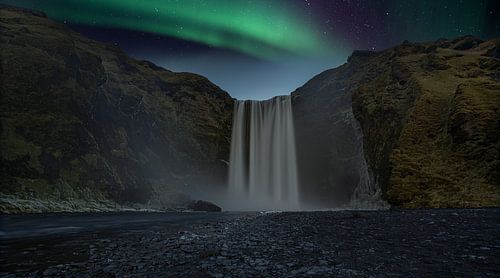 Skogafoss waterval in IJsland