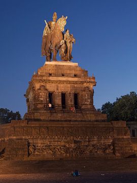 Ruiterstandbeeld van keizer Wilhelm I. , Duitse Hoek