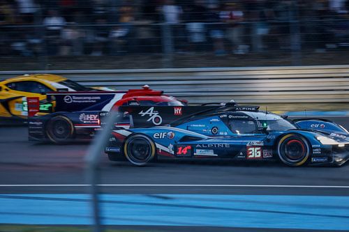 2025 24 Stunden von Le Mans Doppeltes Überholmanöver