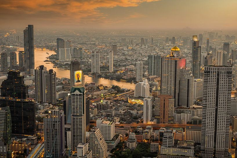 Bangkok City by Bernd Hartner