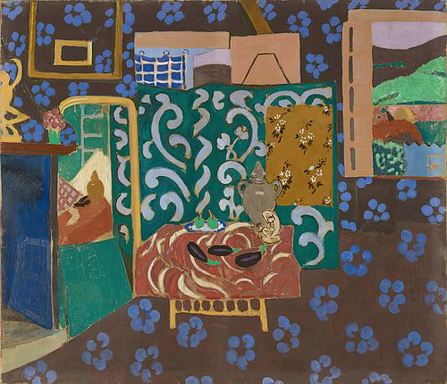 Henri Matisse - Interior with aubergines