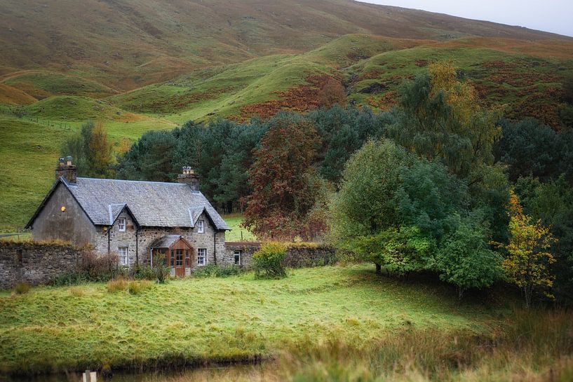 Das Haus in Glen Lyon von Pascal Raymond Dorland