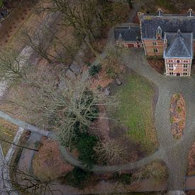 Hof d'Intere vanuit de lucht van arnemoonsfotografie