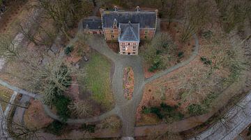 Court d'Intere from the air by arnemoonsfotografie