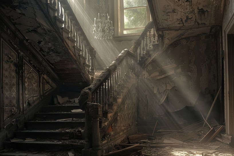 Abandoned villa by Poster Art Shop