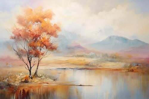 Gelassene Landschaft