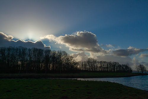 Uitzicht over Veerse meer