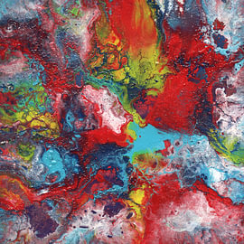Fluid Art No. 82 von GreenART by Hubert Fenzl