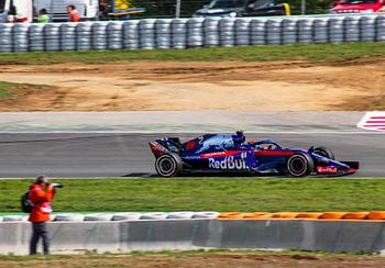 Brendon Hartley (Toro Rosso) beim Formel 1 GP Spanien 2018