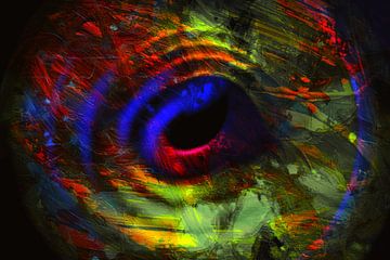 Het oog van chaos van Photoart-Naegele