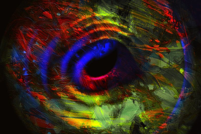 Het oog van chaos van Photoart-Naegele