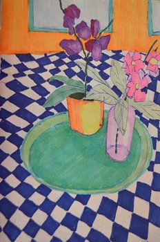 Journée pourpre avec Iris