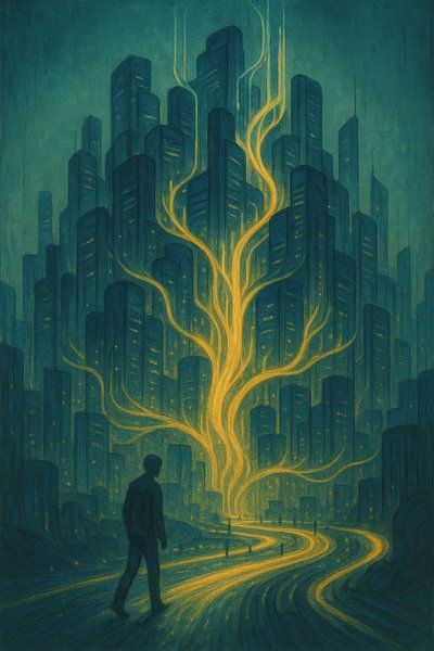 The Electric Tree of Tomorrow by Avinigav