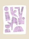 Modern Abstract NO.2 Lilac by Bohomadic Studio thumbnail