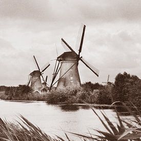 Kinderdijk windmills by Pim Klabbers