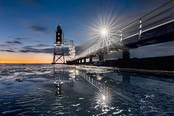 North Sea lighthouse by Voss photography