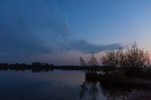 See kurz nach Sonnenuntergang