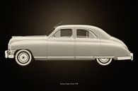 Packard Eight Sedan Zwart en Wit van Jan Keteleer thumbnail