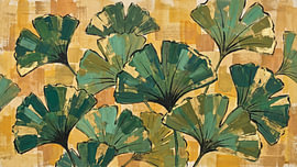 Émeraude, Ginkgo, Harmonie dorée sur Siti Zuliana