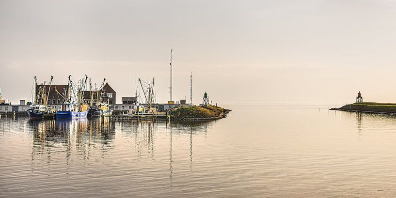 Harbour entrance to the Frisian IJsselmeer town of Stavoren by Harrie Muis