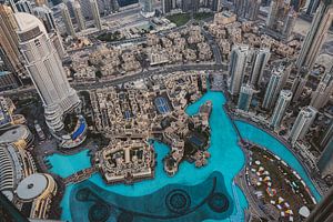 In der Innenstadt von Burj Khalifa