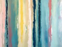 abstracte lijnen met zachte kleuren