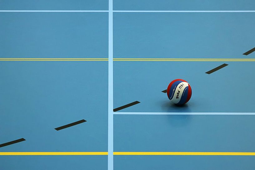stil in de sporthal van Yvonne Blokland